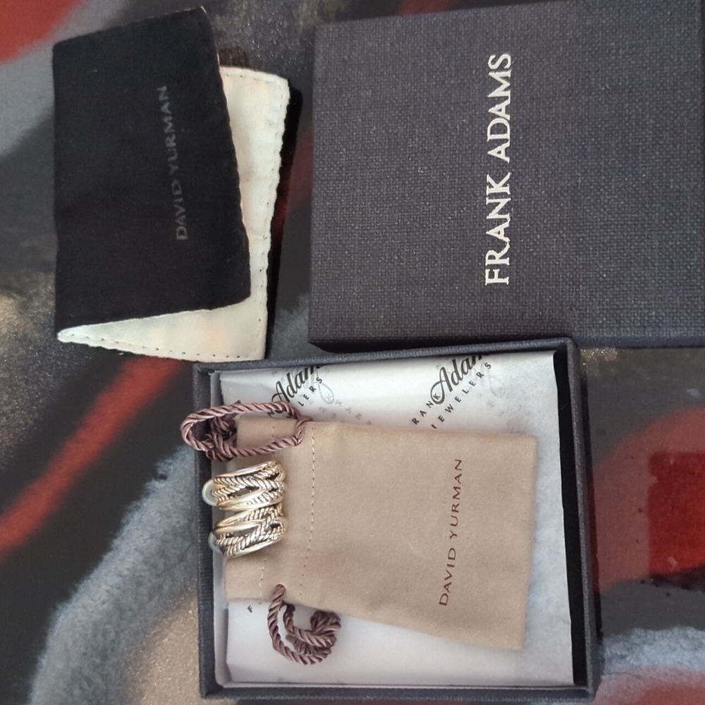 David Yurman Crossover Shrimp Earrings